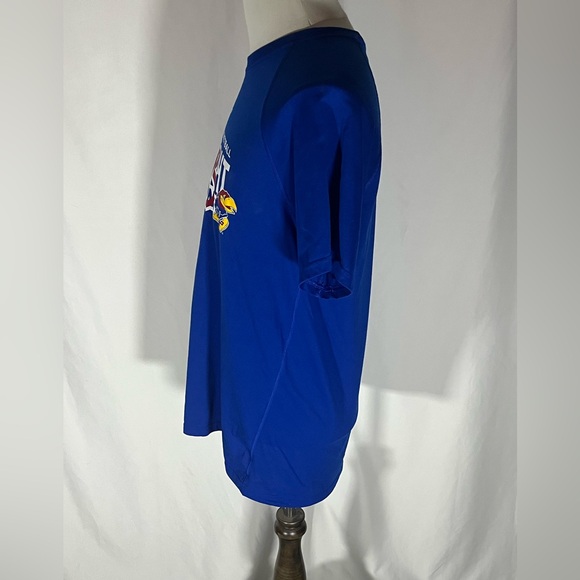 2017 Adidas Kansas Jayhawks Basketball  13 Straight XII Champions T-Shirt - Picture 5 of 8